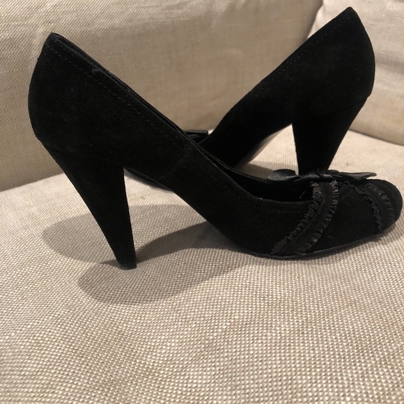Suede made in Italy pumps - Picture 8 of 13